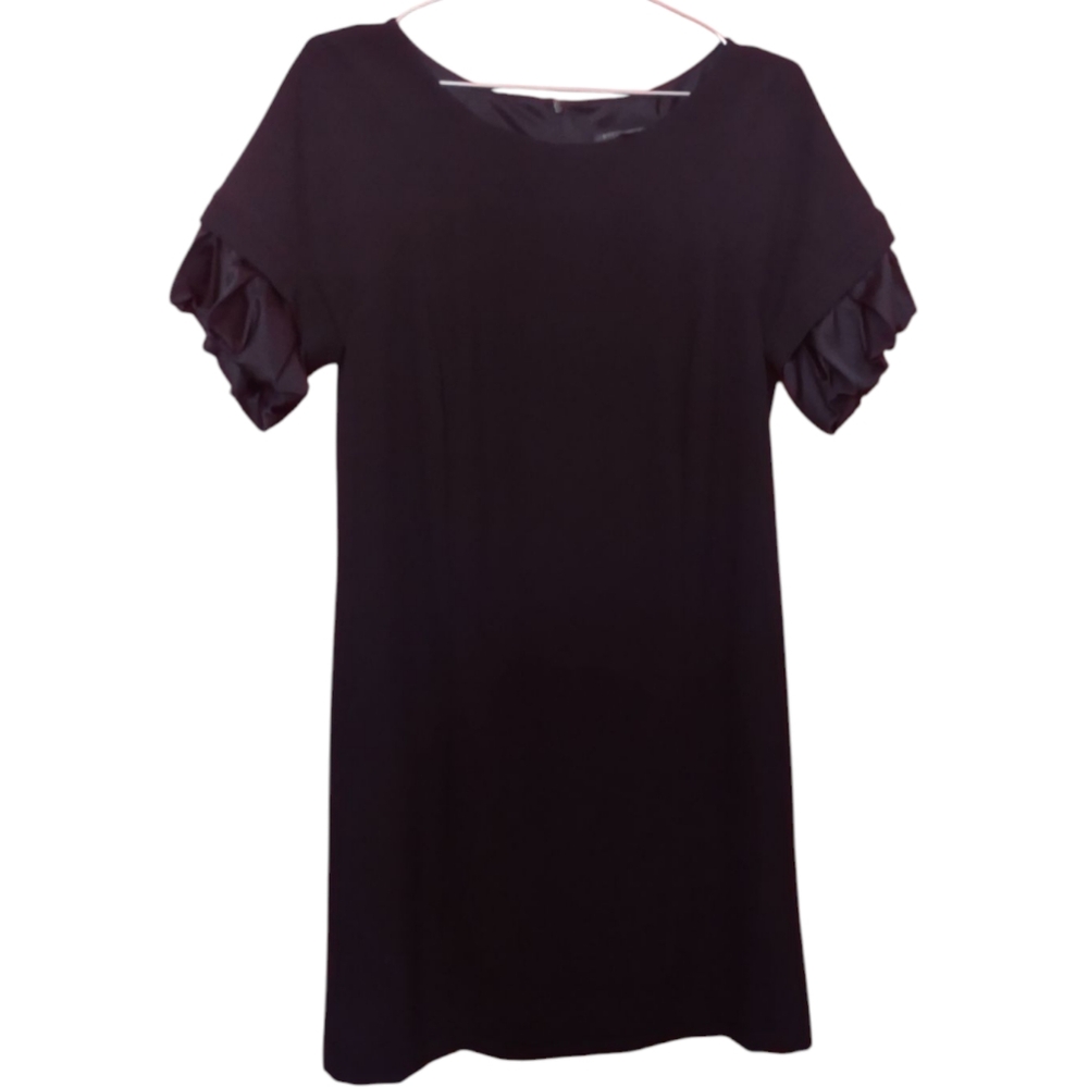 DAVID MEISTER EASY-TO-WEAR DRESS | BLACK, SIZE 10